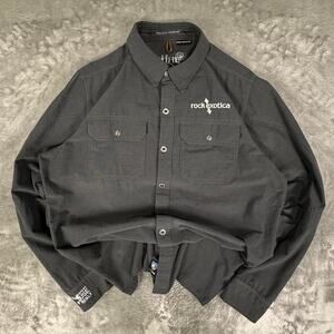 Kuhl Born In The Mountains Rock Exotica Long-Sleeve Button-up Shirt Size Small